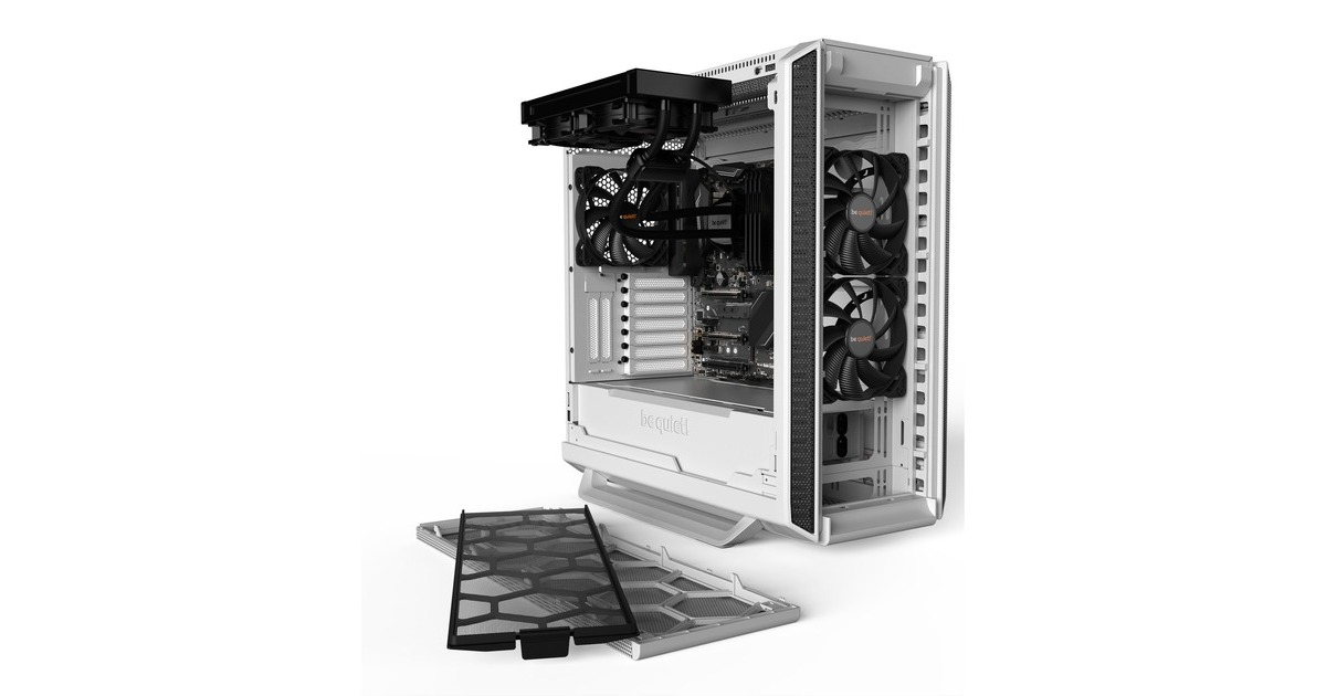be quiet! SILENT BASE 802 White, Tower-Gehäuse(weiß)