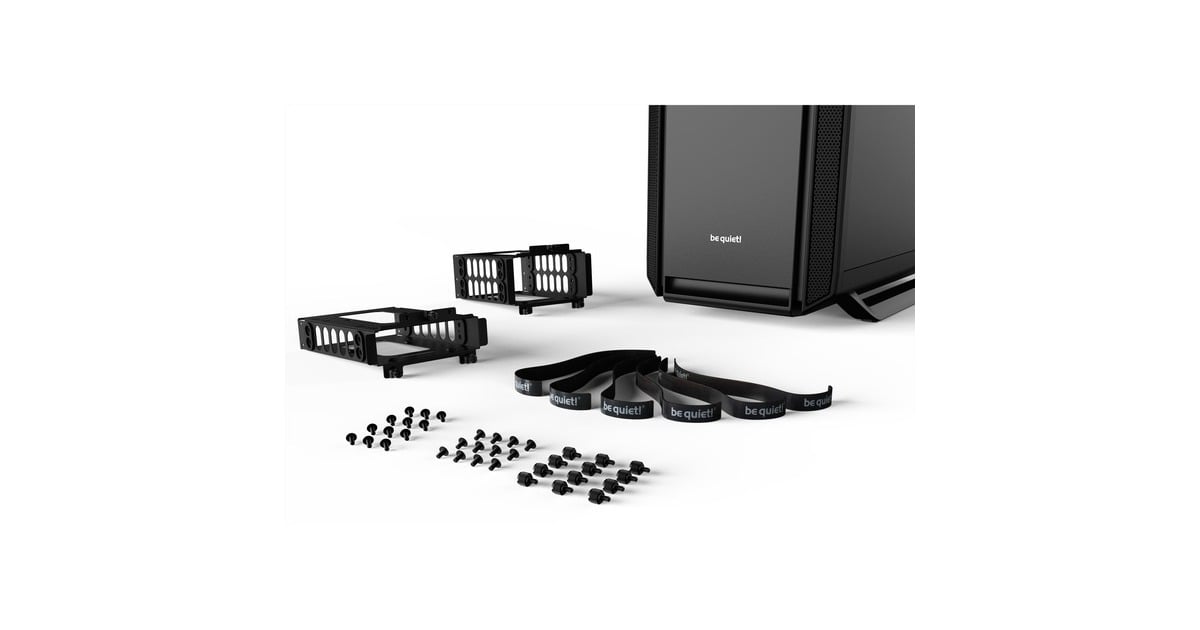 be quiet! SILENT BASE 802 Window Black, Tower-Gehäuse(schwarz, Tempered Glass)