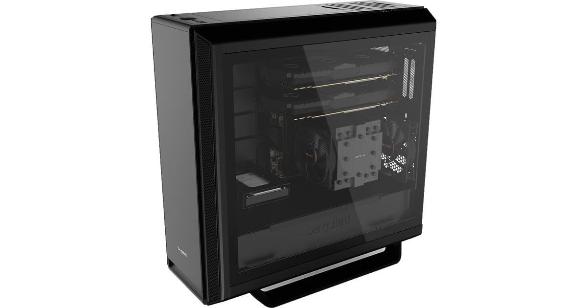 be quiet! SILENT BASE 802 Window Black, Tower-Gehäuse(schwarz, Tempered Glass)