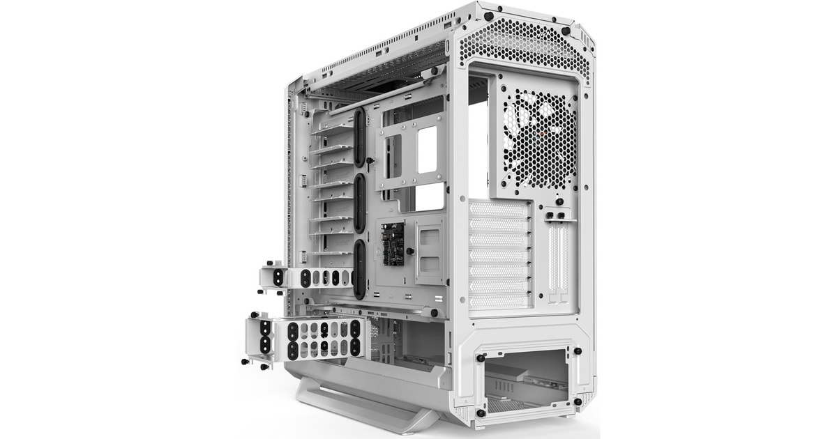 be quiet! SILENT BASE 802 Window White, Tower-Gehäuse(weiß, Tempered Glass)