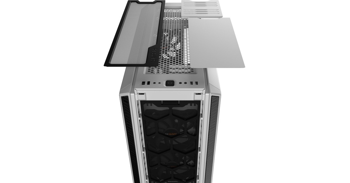 be quiet! SILENT BASE 802 Window White, Tower-Gehäuse(weiß, Tempered Glass)