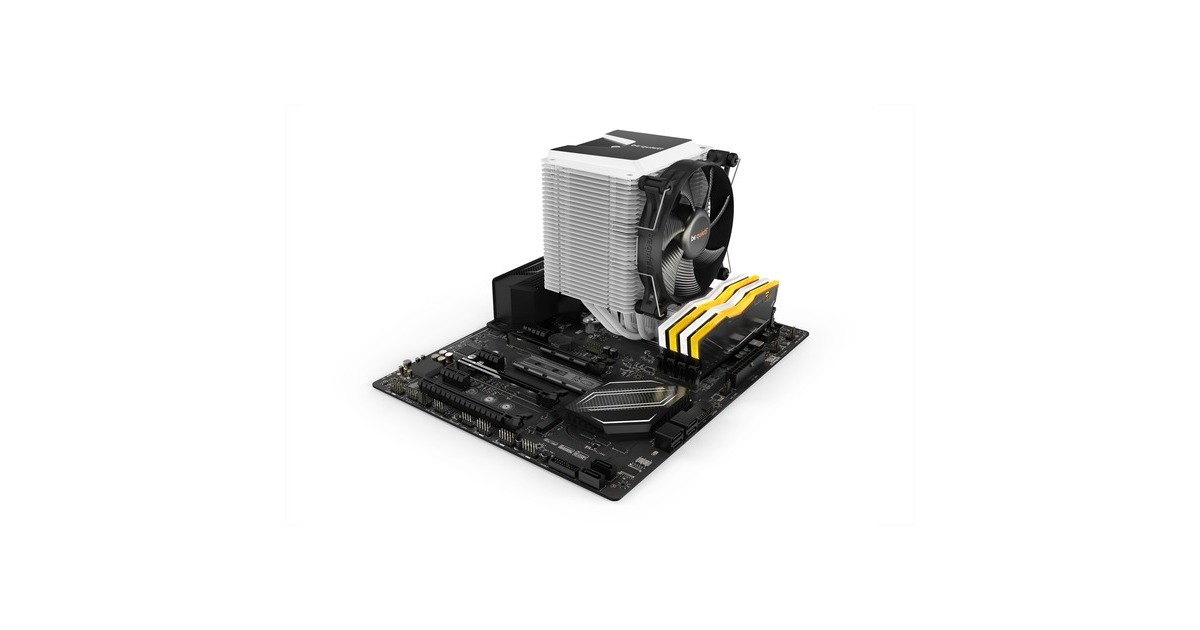 be quiet! Shadow Rock 3 White, CPU-Kühler(weiß/schwarz)