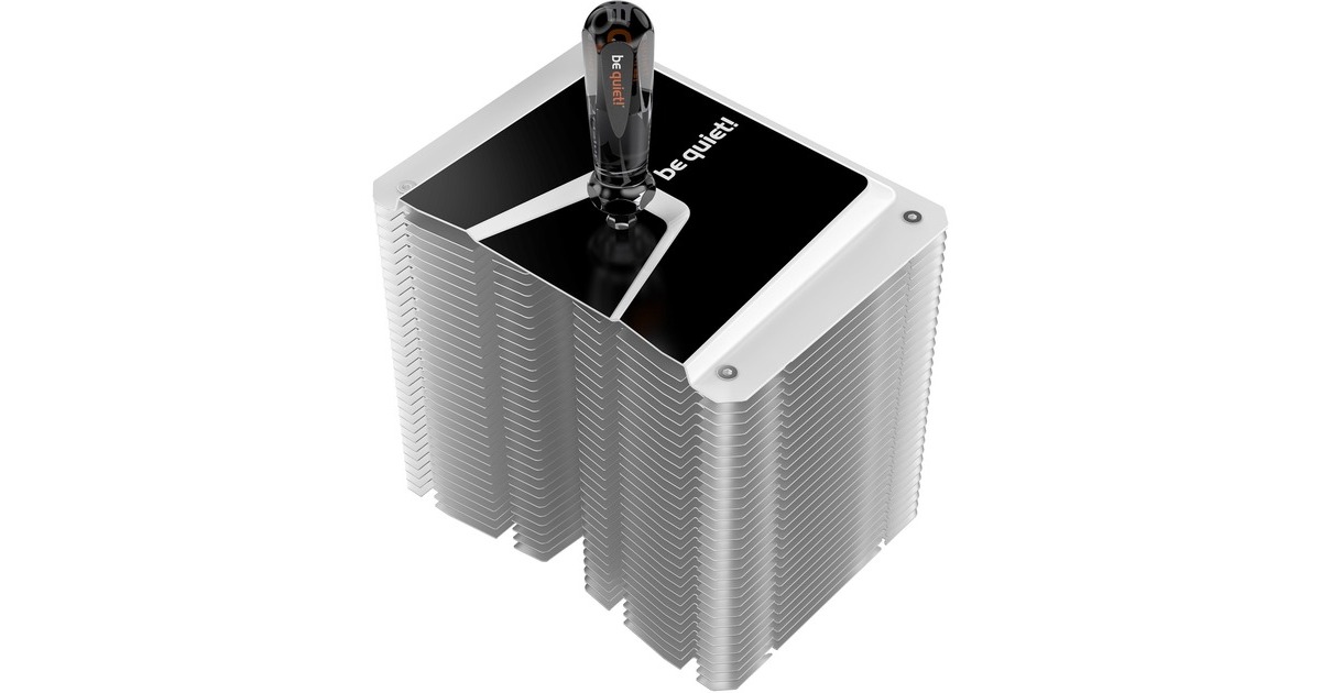be quiet! Shadow Rock 3 White, CPU-Kühler(weiß/schwarz)