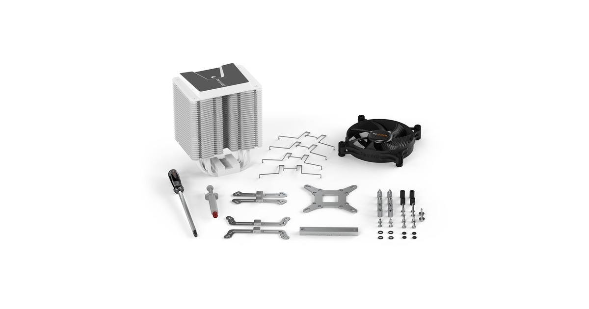 be quiet! Shadow Rock 3 White, CPU-Kühler(weiß/schwarz)