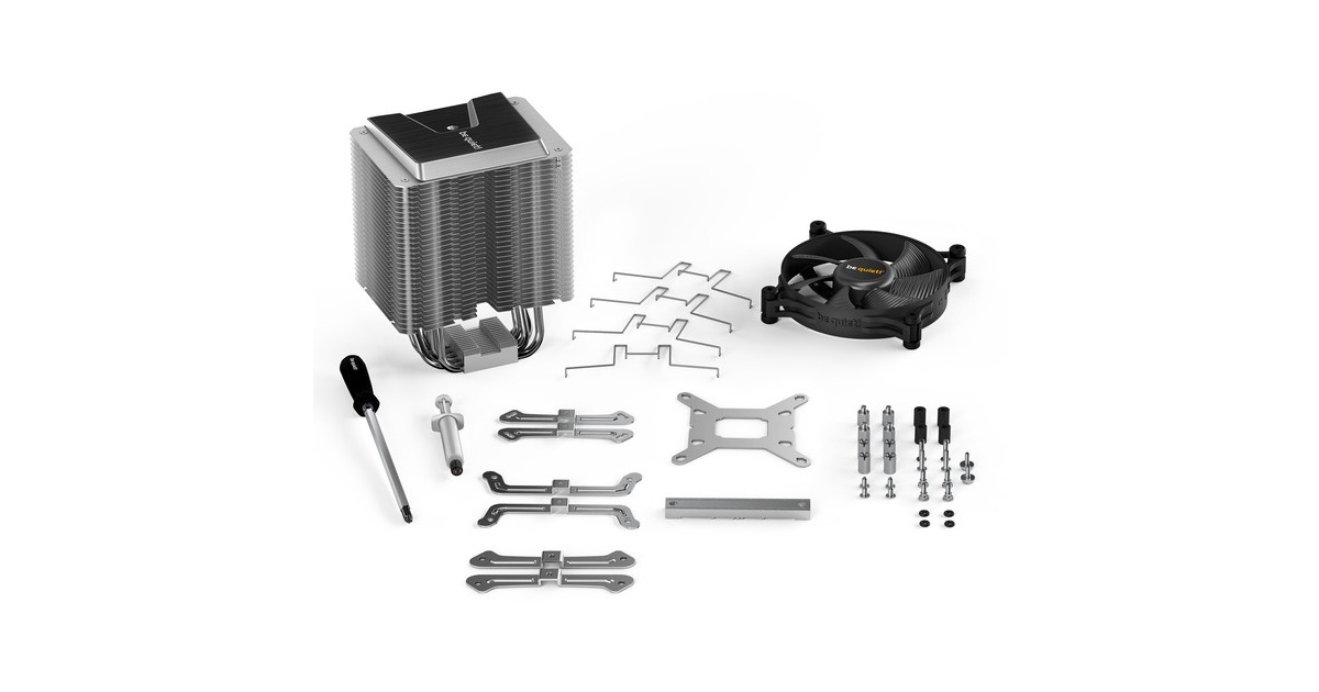 be quiet! Shadow Rock 3, CPU-Kühler(schwarz/aluminium)