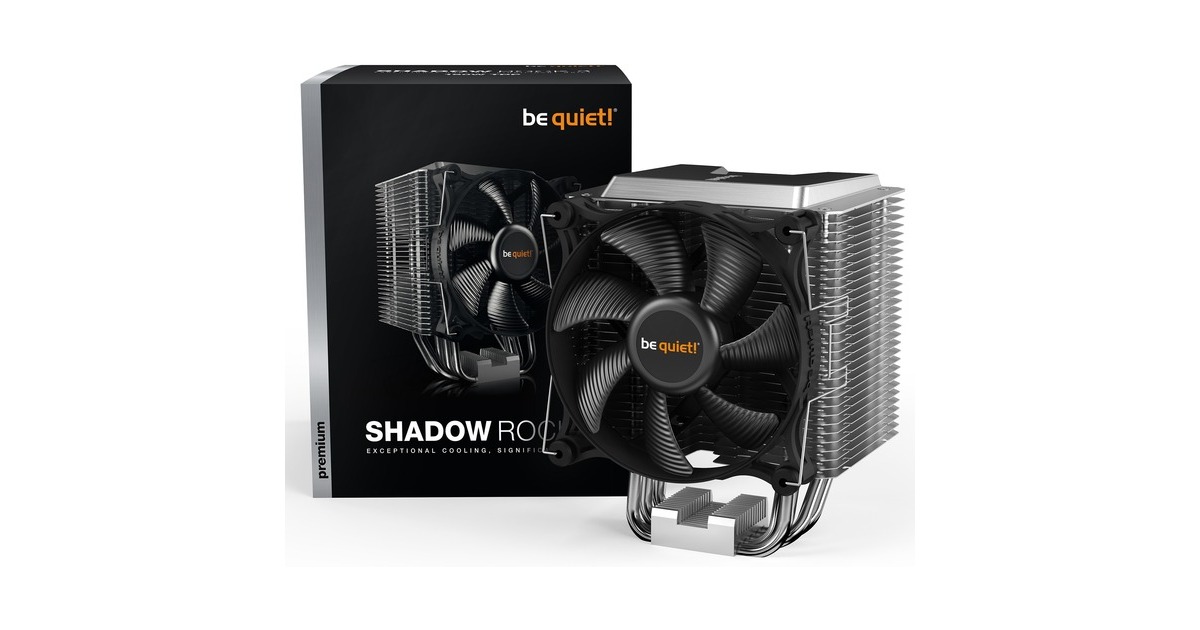 be quiet! Shadow Rock 3, CPU-Kühler(schwarz/aluminium)
