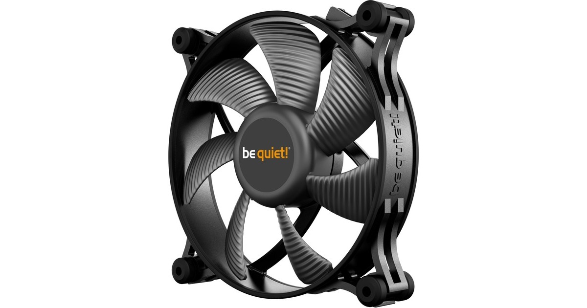 be quiet! Shadow Wings 2 120 mm, Gehäuselüfter(schwarz)