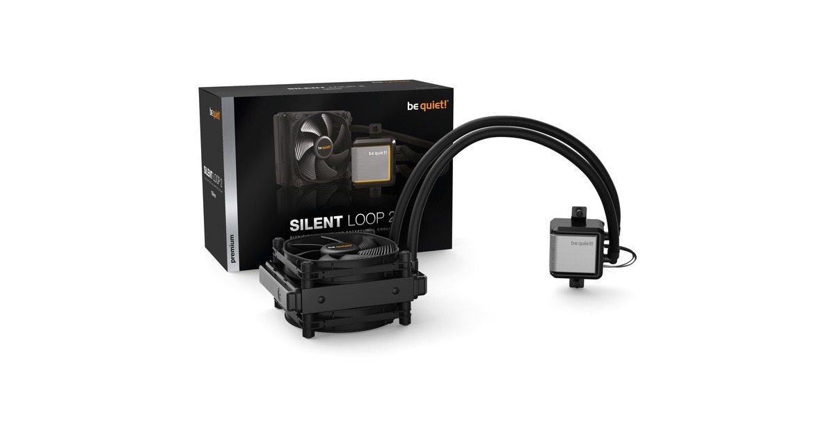 be quiet! Silent Loop 2 120mm, Wasserkühlung(schwarz, nachfüllbar)