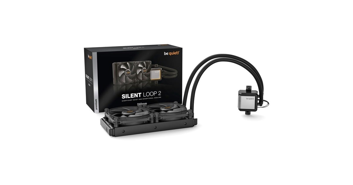 be quiet! Silent Loop 2 240mm, Wasserkühlung(schwarz, nachfüllbar, Outlet)