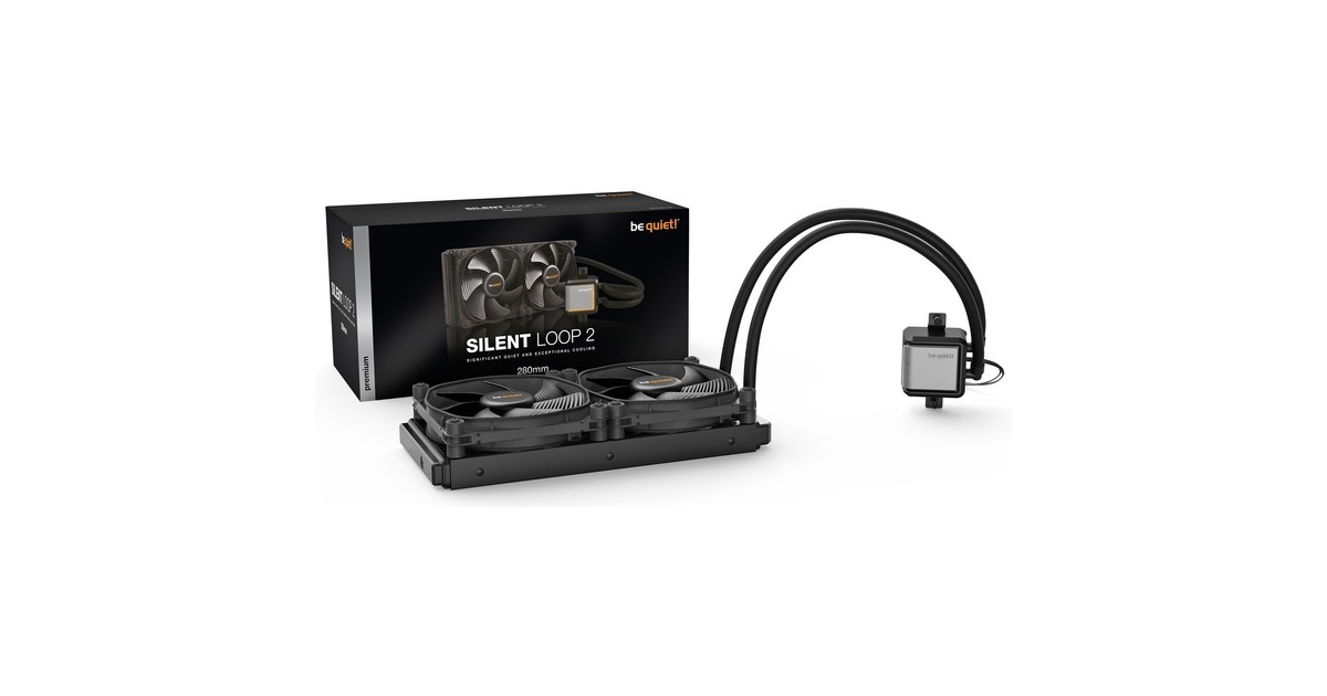 be quiet! Silent Loop 2 280mm, Wasserkühlung(schwarz, nachfüllbar)