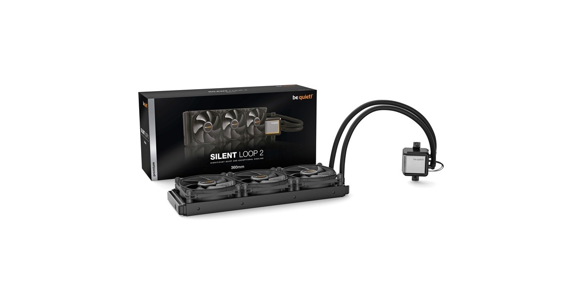be quiet! Silent Loop 2 360mm, Wasserkühlung(schwarz, nachfüllbar)