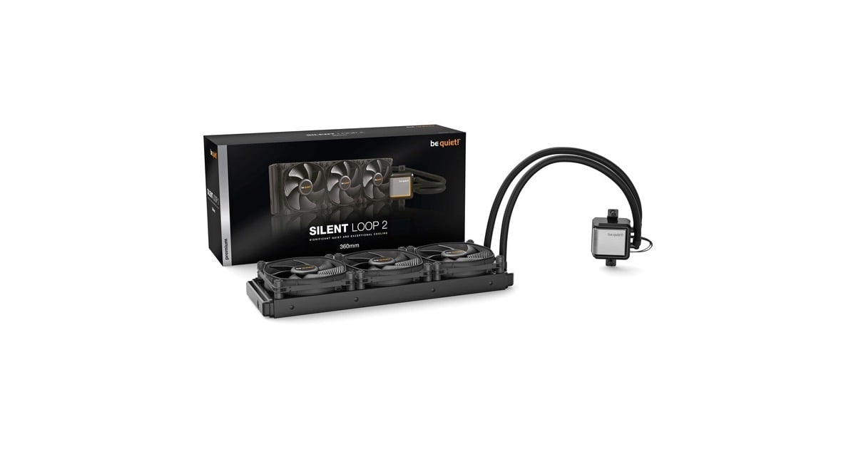be quiet! Silent Loop 2 360mm, Wasserkühlung(schwarz, nachfüllbar, Outlet)