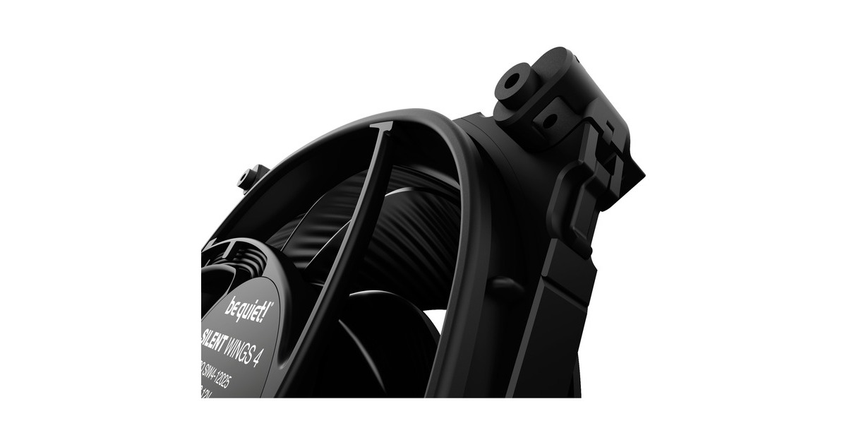 be quiet! Silent Wings 4 120x120x25, Gehäuselüfter(schwarz)