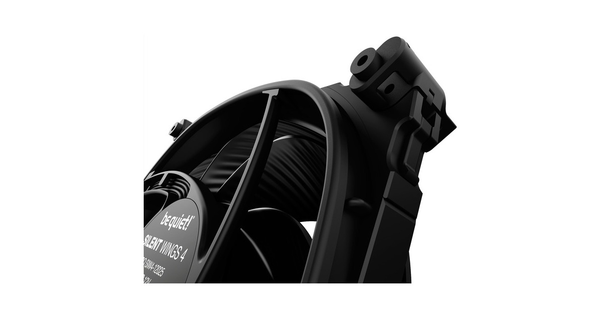 be quiet! Silent Wings 4 PWM high-speed 120x120x25, Gehäuselüfter(schwarz)