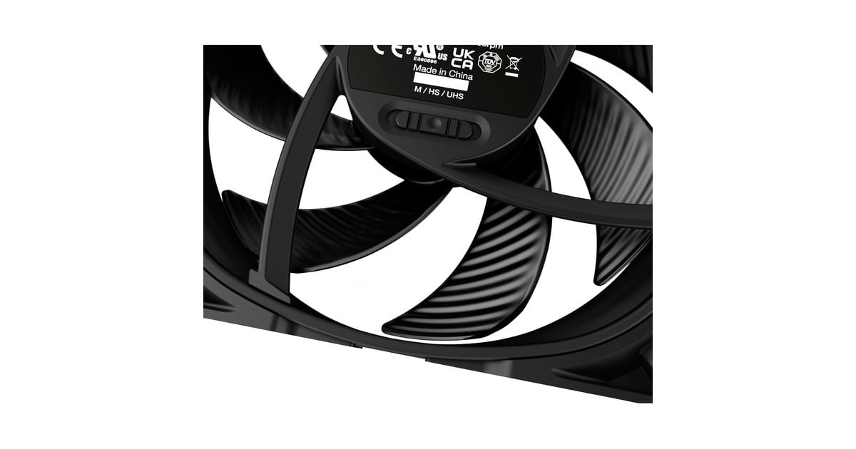 be quiet! Silent Wings PRO 4 PWM 140x140x25, Gehäuselüfter(schwarz, Outlet)