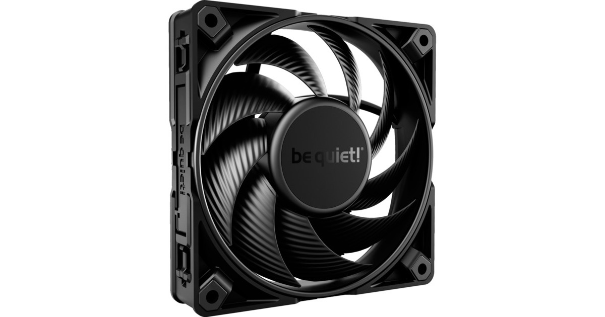 be quiet! Silent Wings Pro 4 PWM 120x120x25, Gehäuselüfter(schwarz)