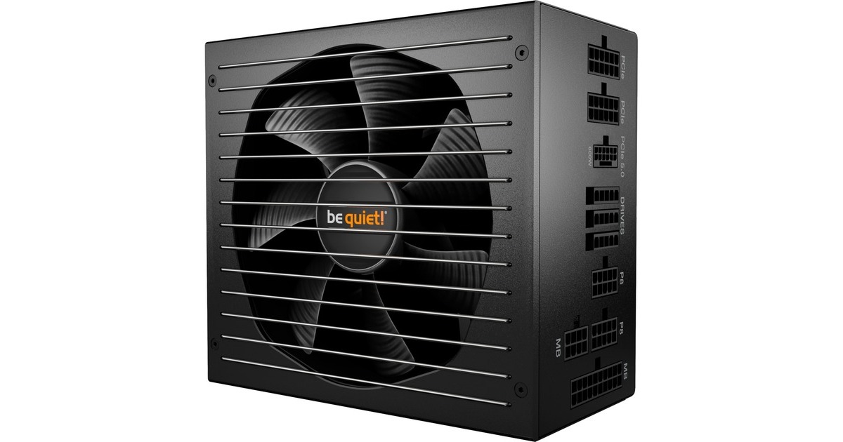 be quiet! Straight Power 12 Platinum 750W ATX3.0, PC-Netzteil(schwarz, 1x 12VHPWR, 4x PCIe, Kabel-Management, 750 Watt)
