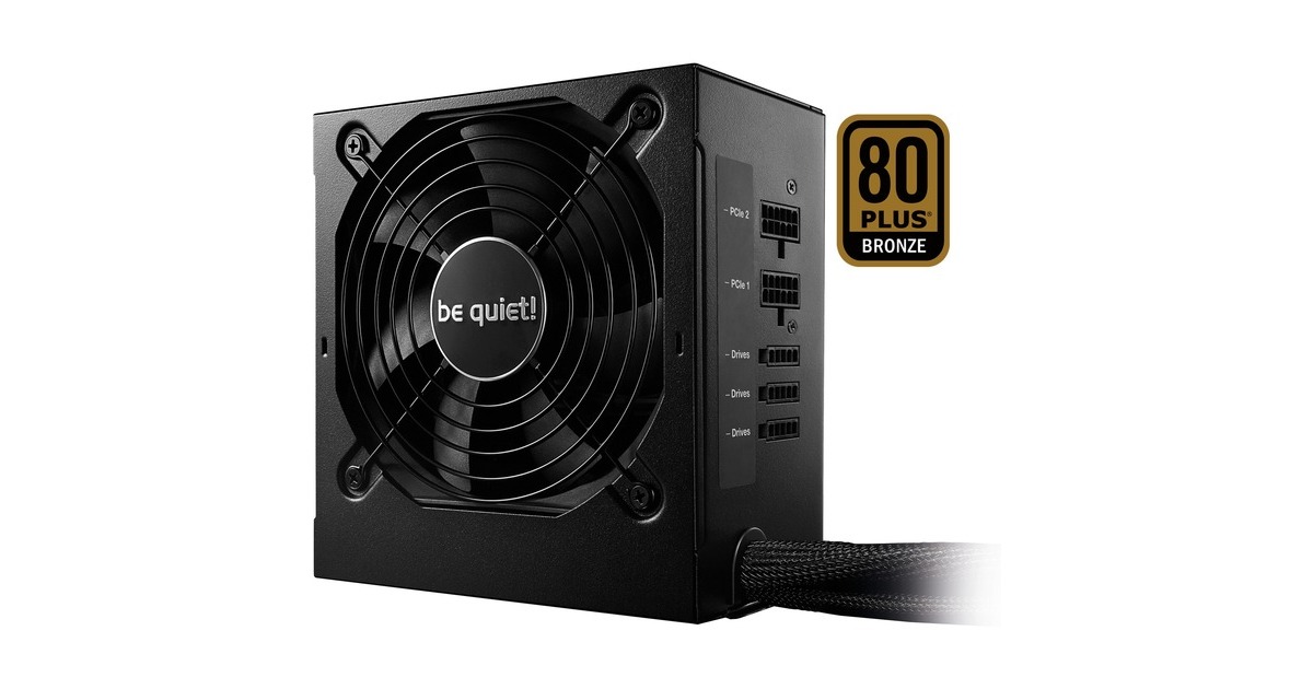 be quiet! System Power 9 CM 600W, PC-Netzteil(schwarz, 4x PCIe, Kabel-Management, 600 Watt) be quiet! System Power 9 CM 600W, PC-Netzteil(schwarz, 4x PCIe, Kabel-Management, 600 Watt)