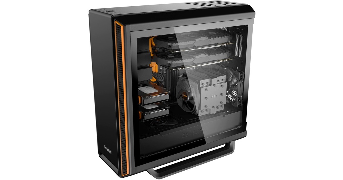 be quiet! Window Side Panel für Silent Base 801/601, Seitenteil(schwarz, hochwertiges Seitenfenster)