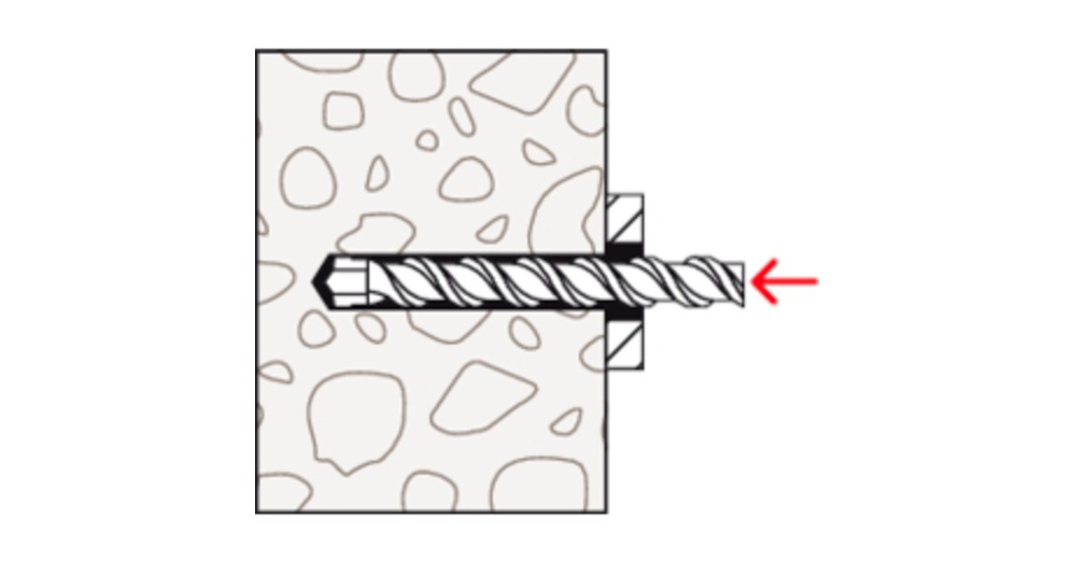 fischer Bolzenanker FBN II 12/10, Dübel(silber, 20 Stück, galvanisch verzinkt)