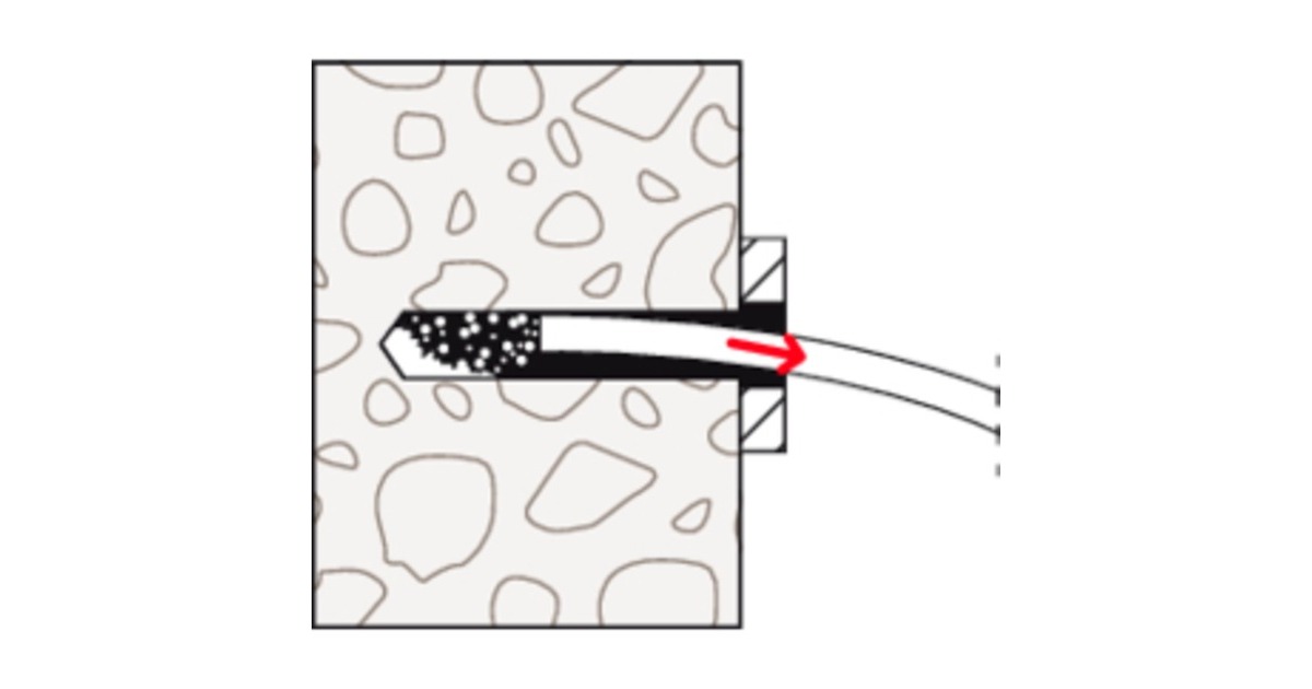 fischer Bolzenanker FBN II 12/10, Dübel(silber, 20 Stück, galvanisch verzinkt)