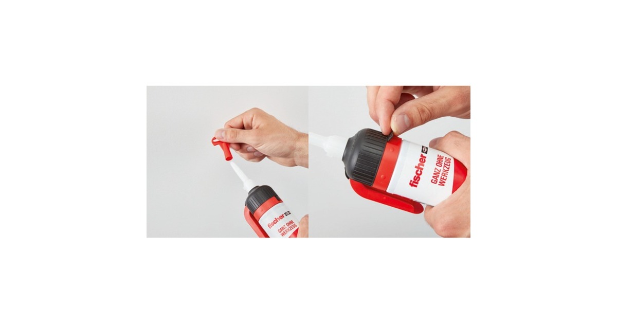 fischer GOW Montagekleber, Kartusche 200ml(weiß)