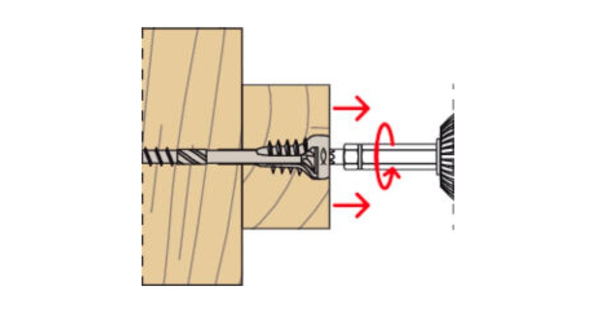 fischer Justierschraube FAFS 5,0 x 100 TX25(100 Stück)