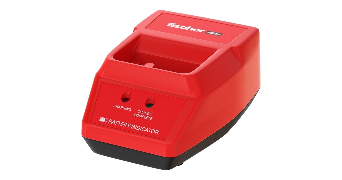 fischer Ladegerät BC 7,2V (EU)(rot, für gasbetriebenes Setzgerät FGC 100 / FGW 90F)