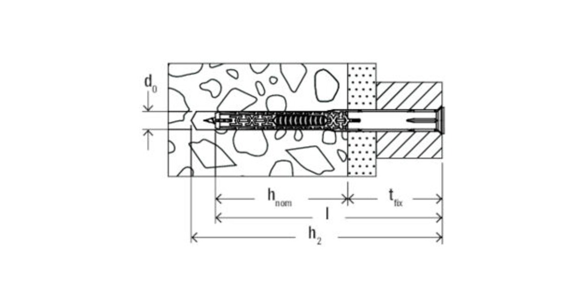 fischer Langschaftdübel DuoXpand 10x120 T R(hellgrau/rot, 50 Stück)