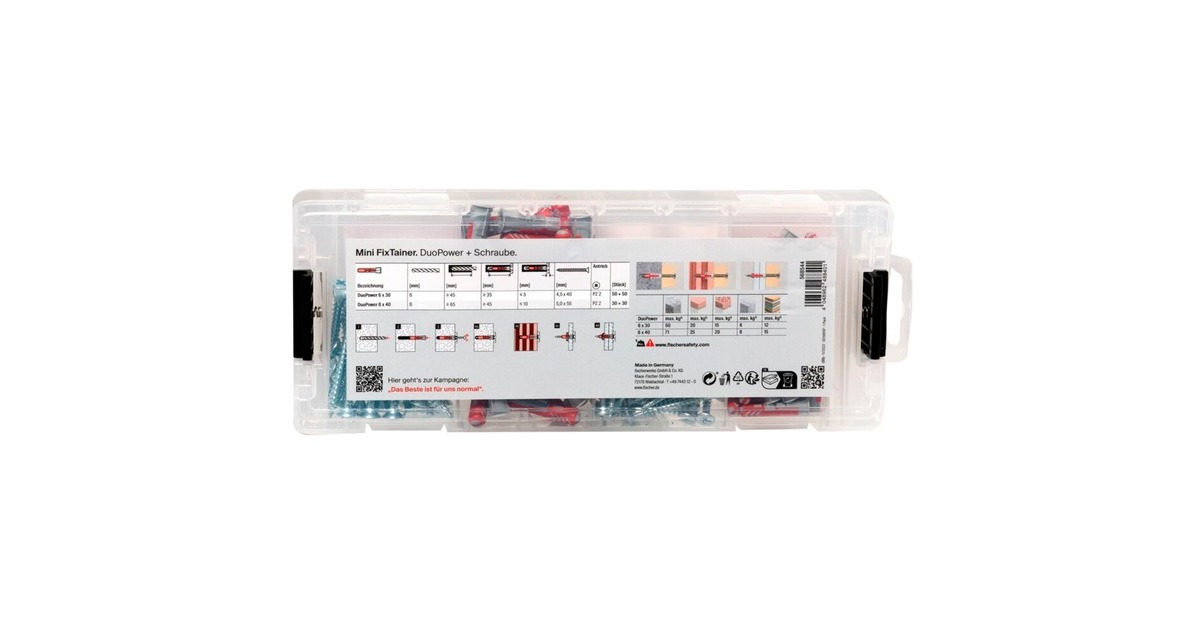 fischer Mini-FixTainer-DUOPOWER, 