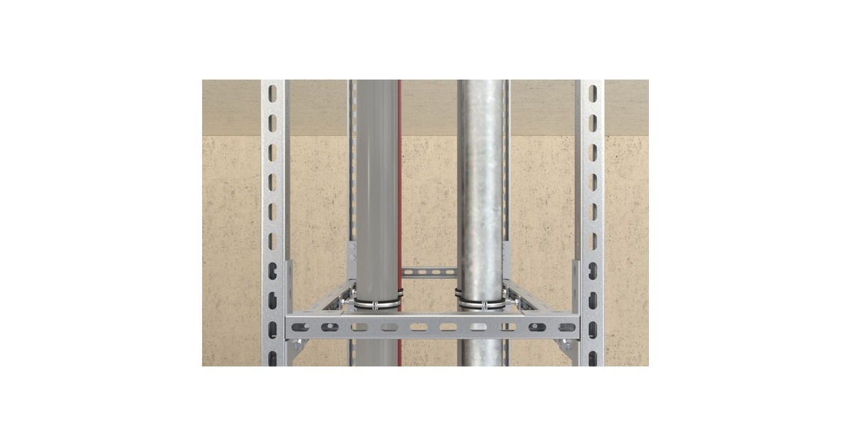 fischer Montageschiene FUS 41/2,5, Verbinder(2 Meter, verzinkt)