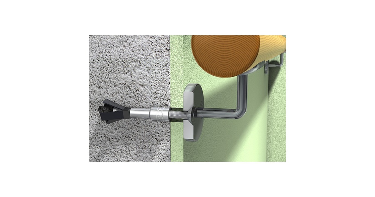 fischer Porenbetonanker FPX-I M8 K, Dübel(silber/schwarz, 2 Stück)