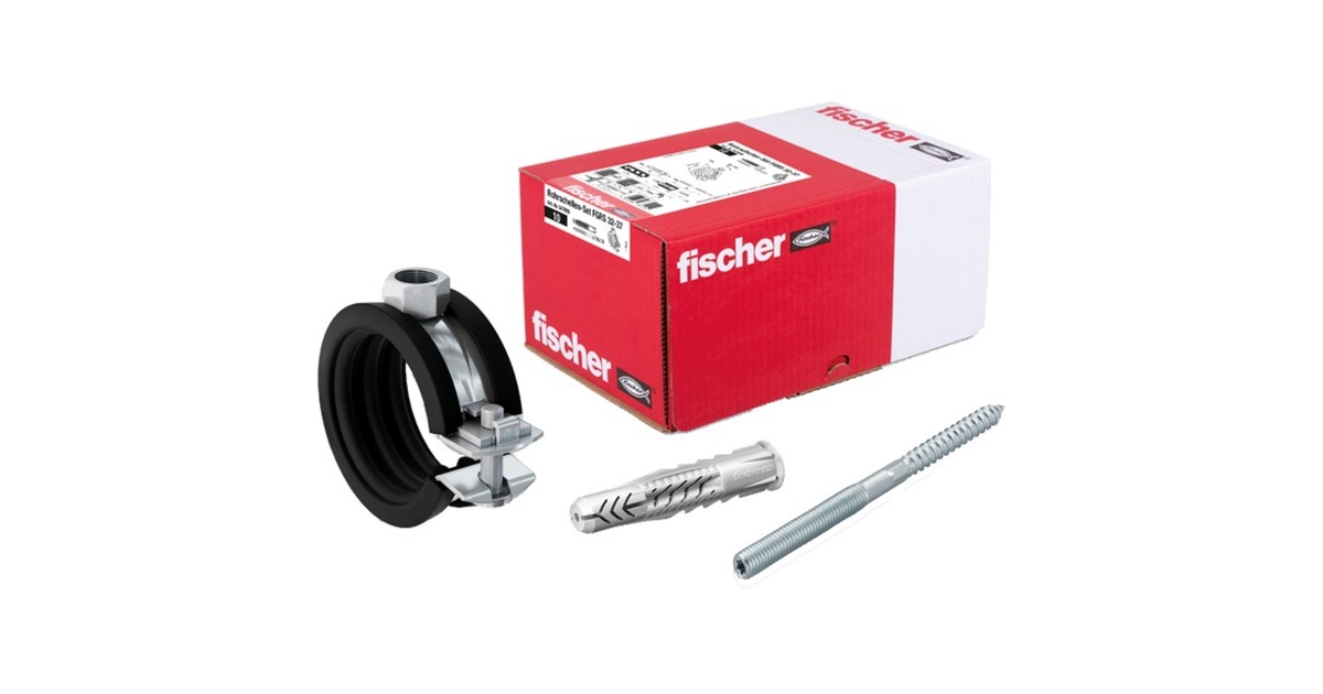 fischer Rohrschellen-Set FGRS 32-37, mit Dübel(10 Stück)