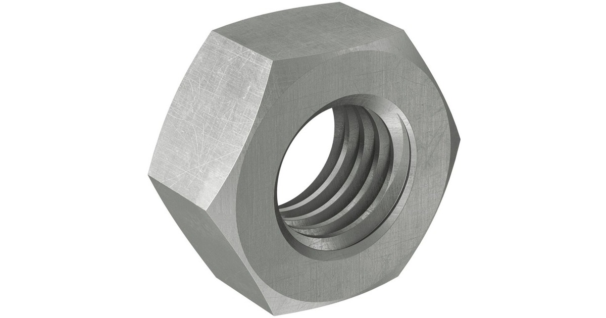 fischer Sechskantmutter MU M20(15 Stück, verzinkt)