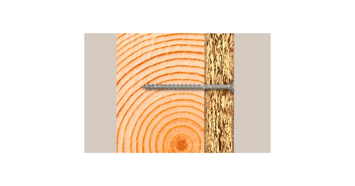 fischer Spanplattenschraube PowerFast II 3,5x35 Senkkopf PZ(100 Stück, Teilgewinde, verzinkt)