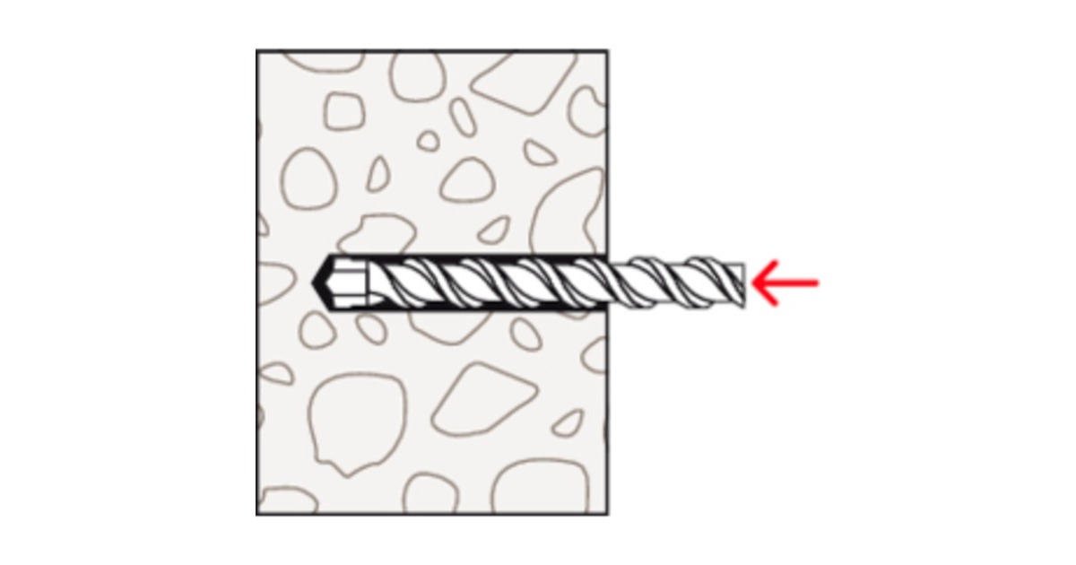 fischer Spreizdübel S 6 DP Doppelpack(hellgrau, 200 Stück)