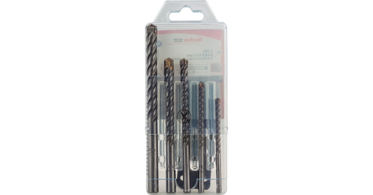 fischer Steinbohrer-Satz D-SDX SET 5-12mm(5-teilig)