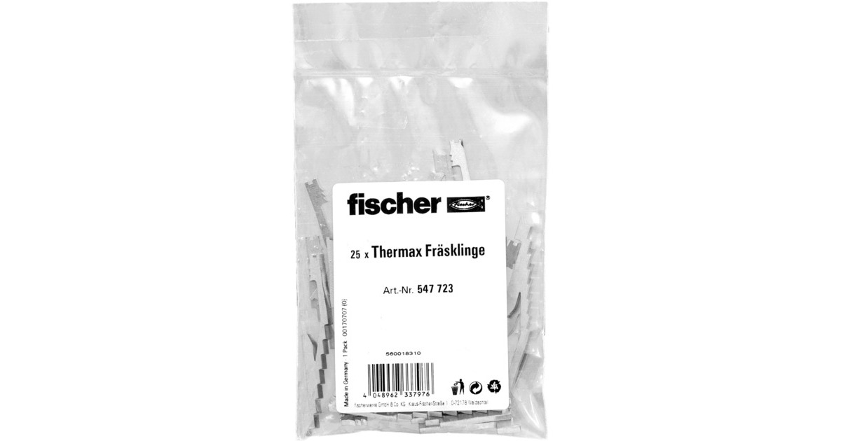 fischer Thermax Ersatz-Fräsklinge(25 Stück)
