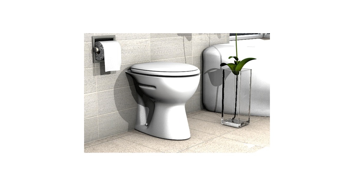 fischer WC-Befestigung S 8 RD 80, Dübel(hellgrau, 2-teilig, für Stand-WCs)