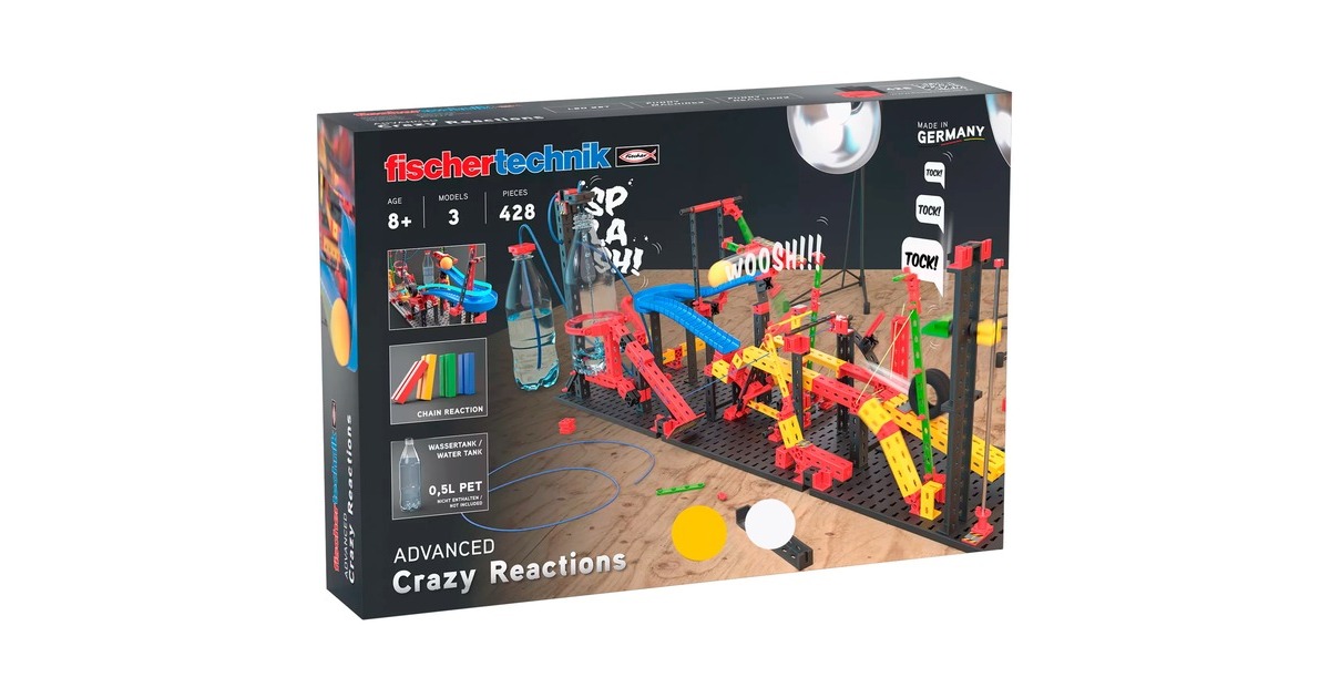 fischertechnik Crazy Reactions, Konstruktionsspielzeug