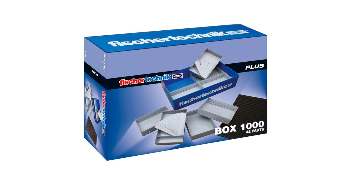 fischertechnik FIT Box 1000, Aufbewahrungsbox(42-teilig)