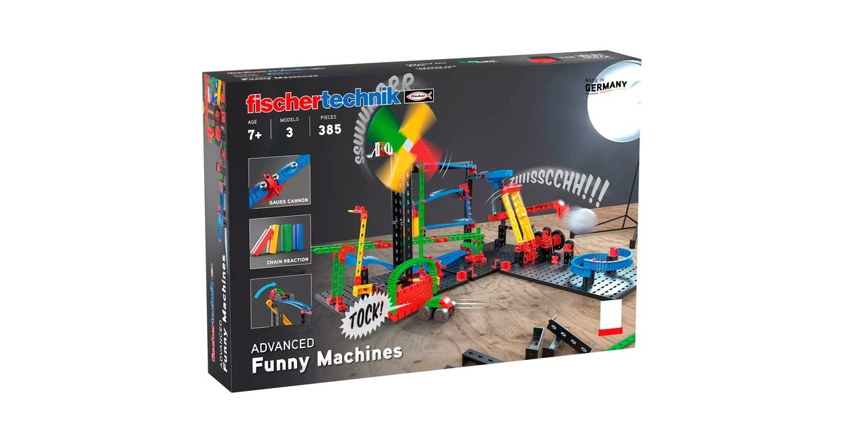 fischertechnik Funny Machines, Konstruktionsspielzeug
