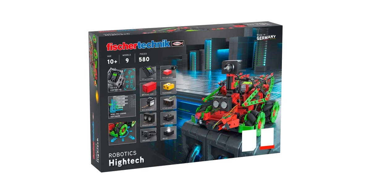 fischertechnik Robotics Hightech, Experimentierkasten