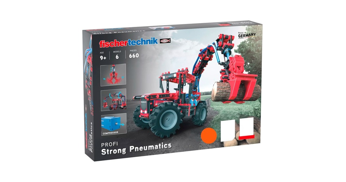 fischertechnik Strong Pneumatics, Konstruktionsspielzeug