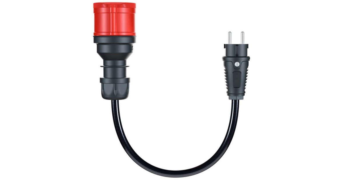 Haushaltssteckdose(schwarz, 30cm)