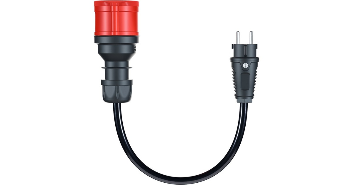 go-e Adapterset für Gemini flex 11 kW, 3-teiliges Set(schwarz, 30cm)