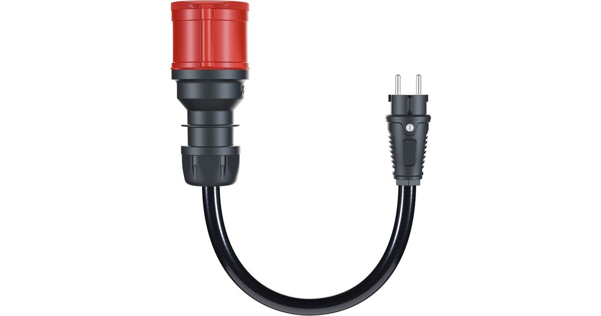 go-e Adapterset für Gemini flex 22 kW, 3-teiliges Set(schwarz, 30cm)