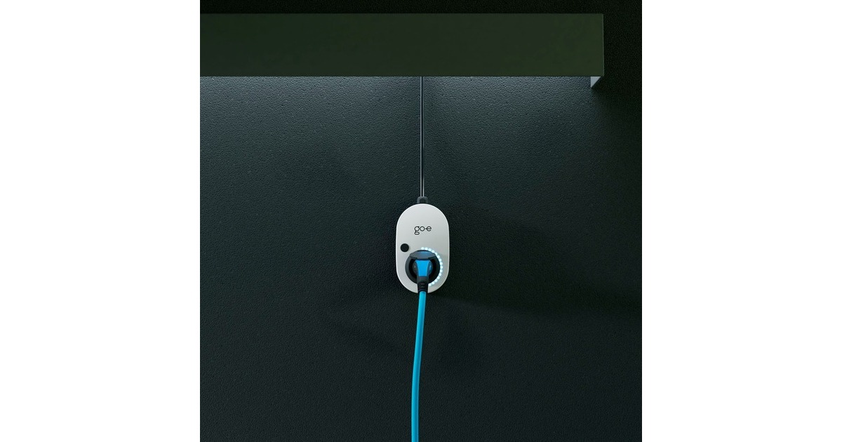 go-e Charger Gemini, 11 kW (16A 3-phasig), Wallbox(weiß/schwarz, ohne Kabel)