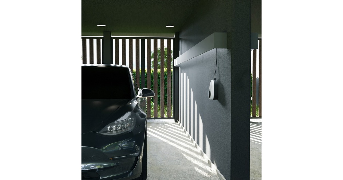 go-e Charger Gemini, 11 kW (16A 3-phasig), Wallbox(weiß/schwarz, ohne Kabel)