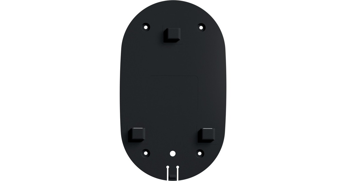 go-e Ersatz-Wandmontageplatte, für Charger Gemini flex, Wandhalterung(schwarz)